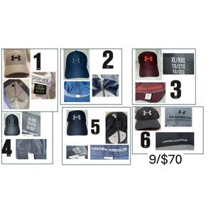 Under Armour Cap Lot